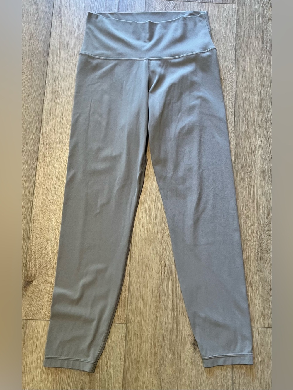 Aritzia Golden High-Waist Leggings in Tan